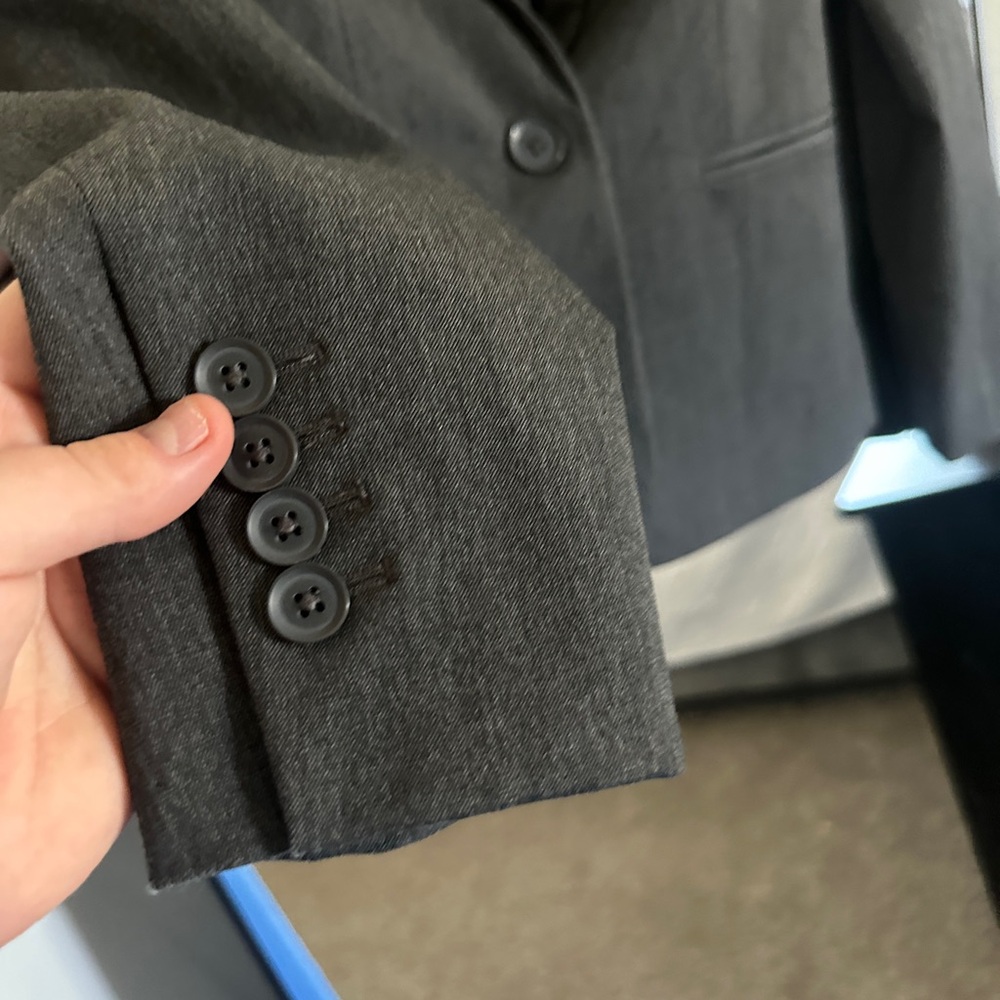 Express Grey Suit Blazer - Picture 7 of 10